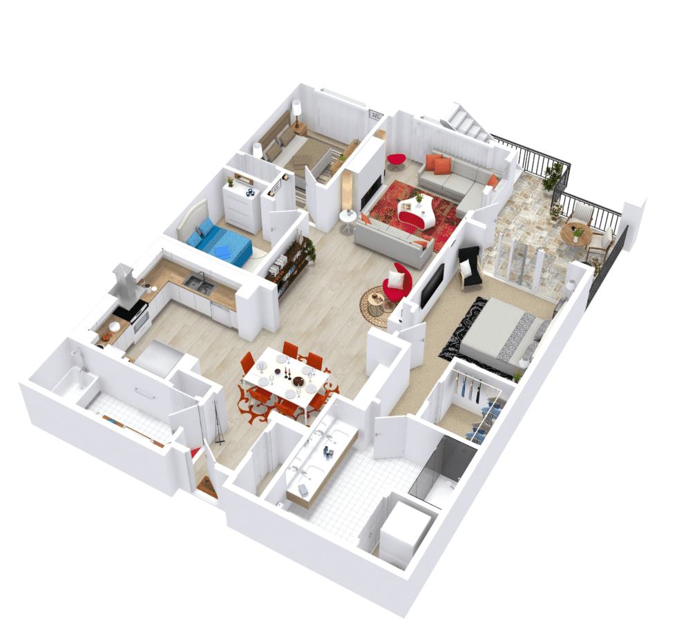 3D Floor Plan | SMARTVUEZ